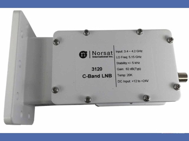 LNB con PLL, marca Norsat 3120